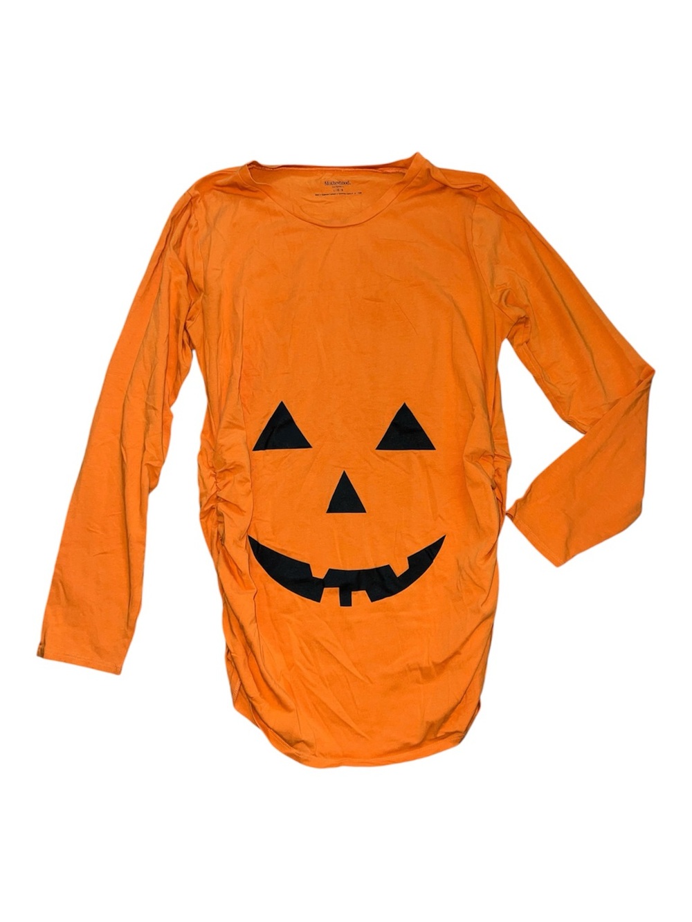Motherhood Orange Pumpkin Maternity long sleeve top size L